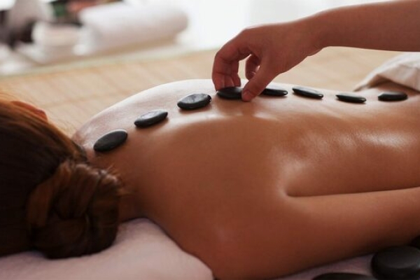 Прогрев на вулканических камнях